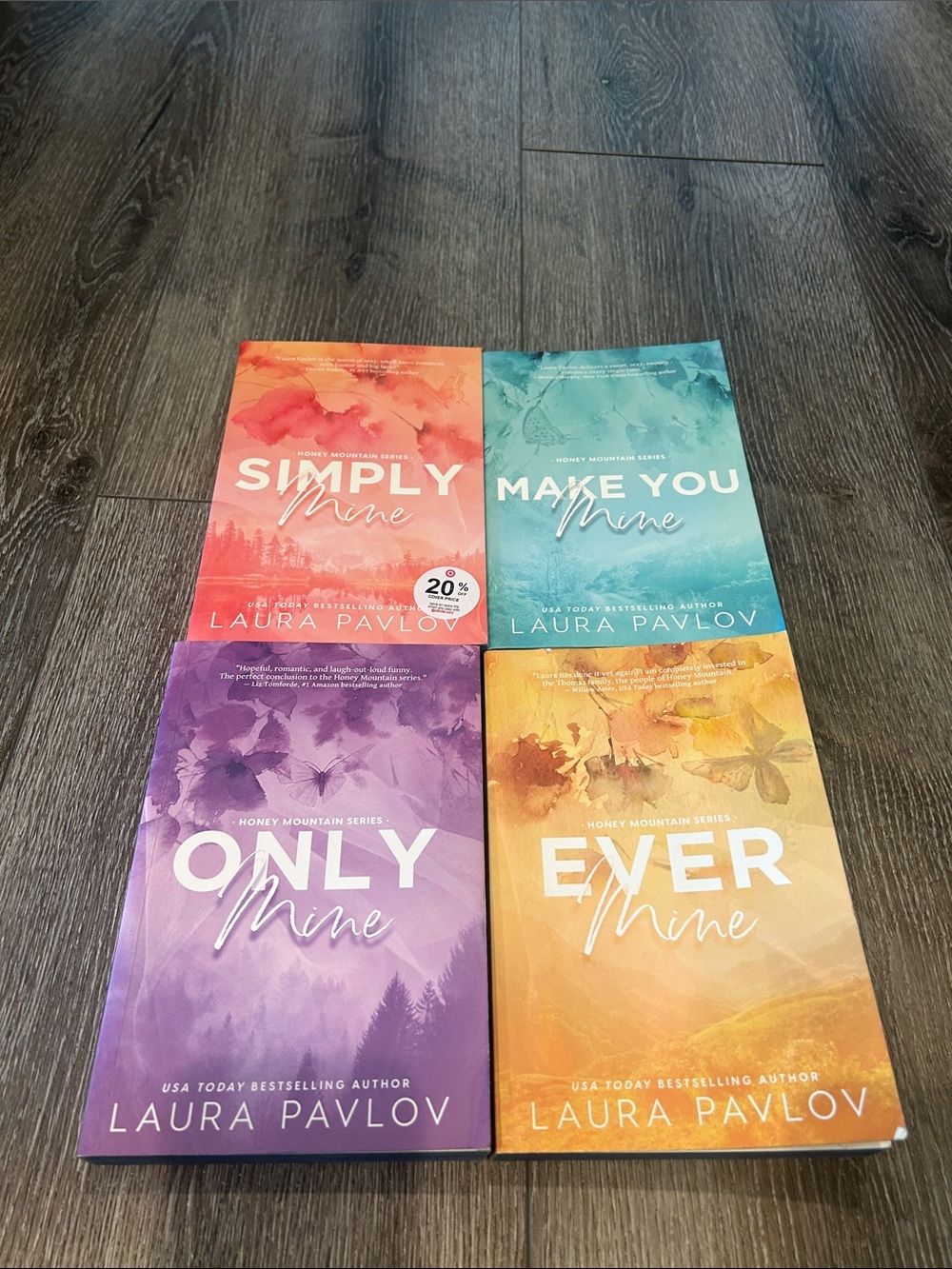 Honey Mountain series by Laura Pavlov